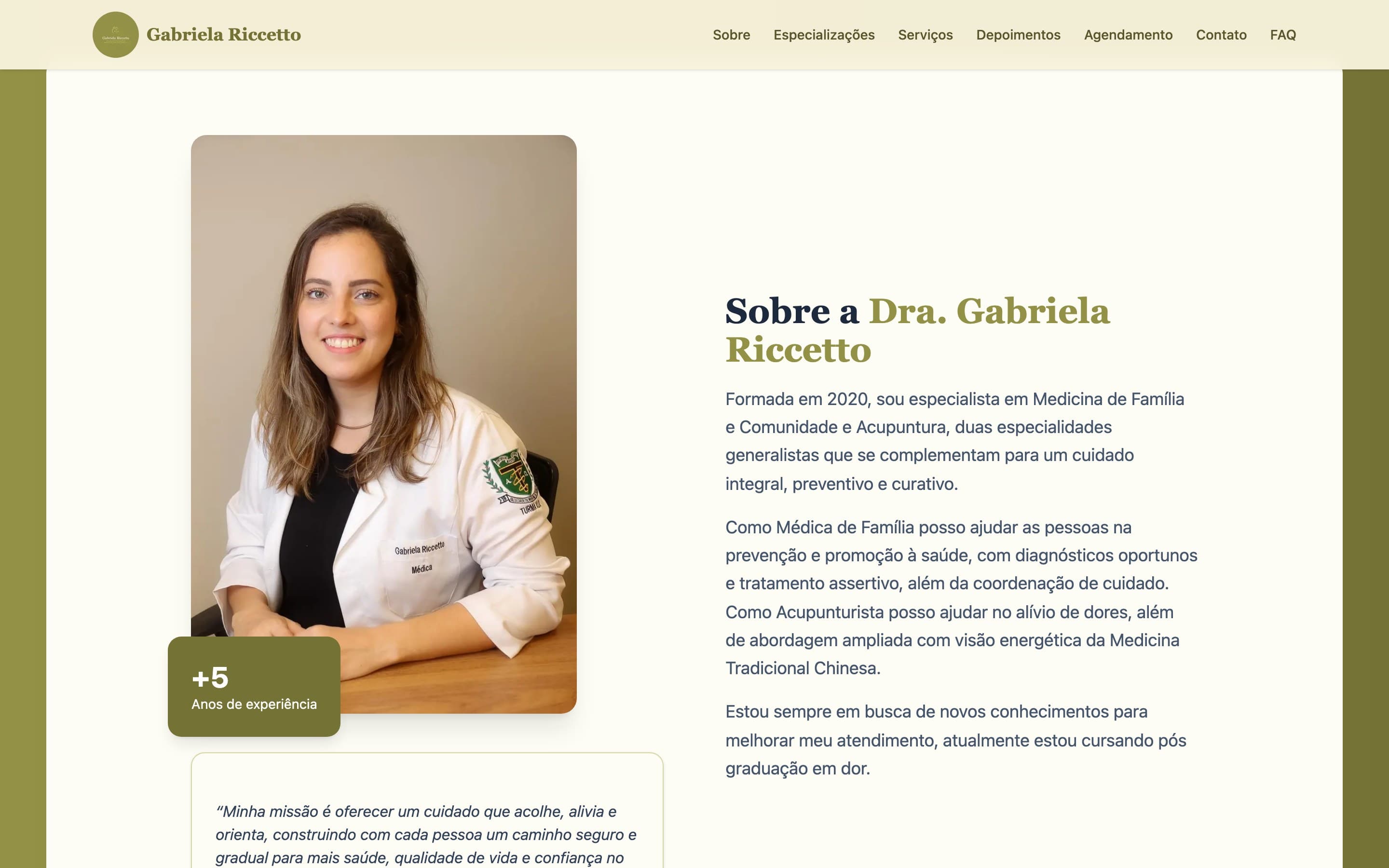Dr. Gabriela Riccetto 1